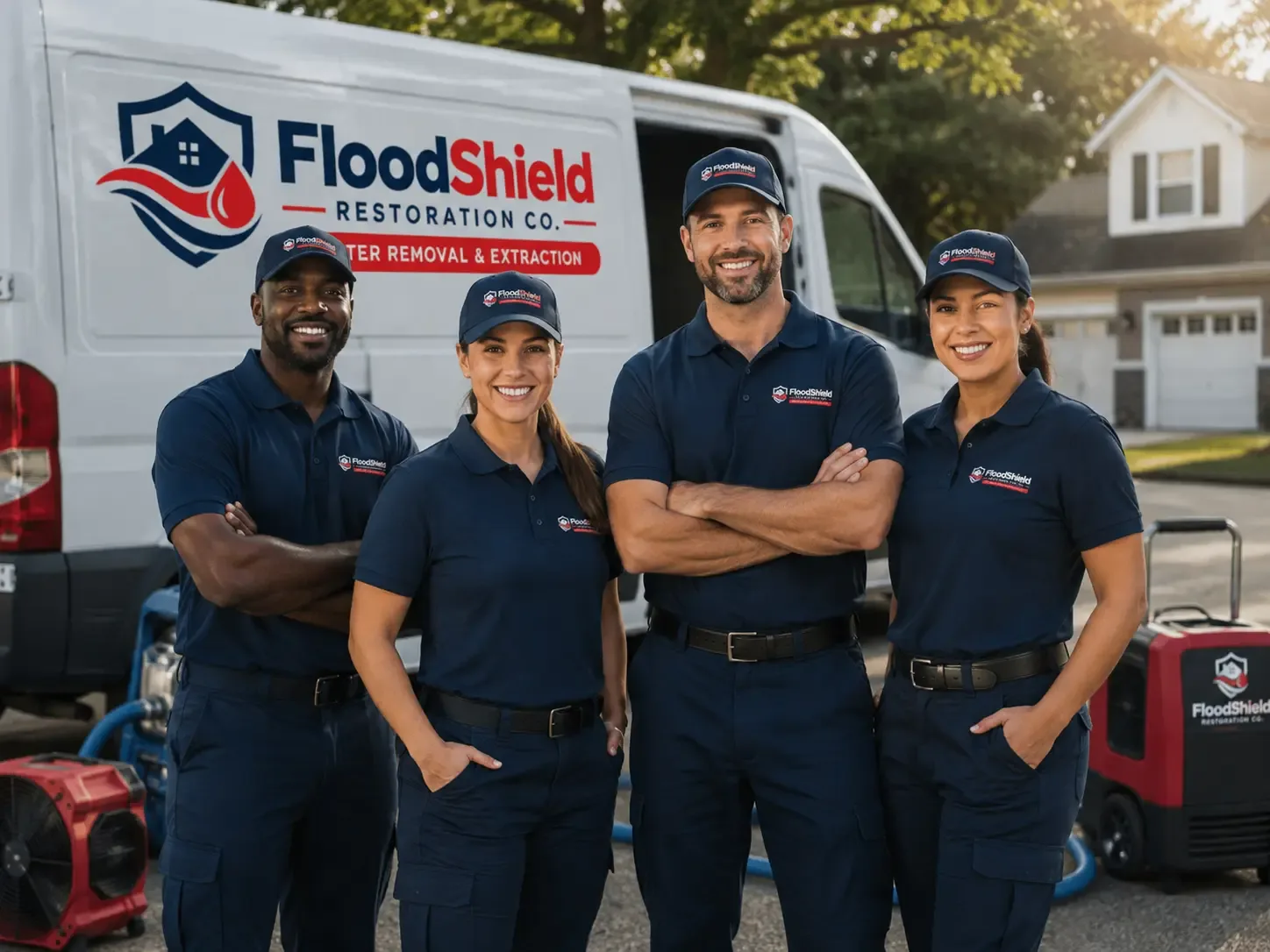 Flood Damage Restoration company in Ray, MI